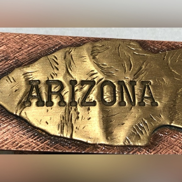 Arizona Brass Tone Money Clip - Picture 2 of 6